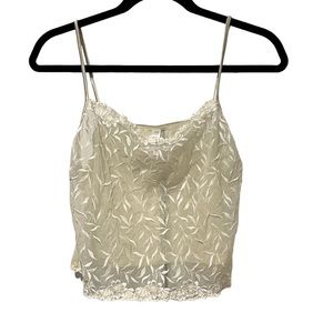 Wonderbra White Lace Camisole (Size L)